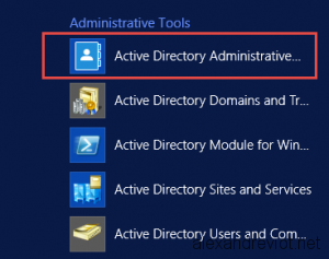 Active Directory Administrative Center