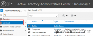 Active Directory Administrative Center