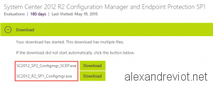 SCCM 2012 R2 SP1 Download