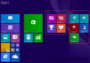 Windows 8.1 Custom Start Menu