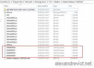 VSS Backup logs not deleted