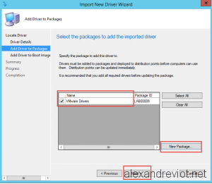 SCCM Drivers Package