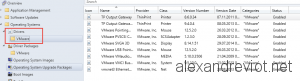 SCCM Drivers VMware folder