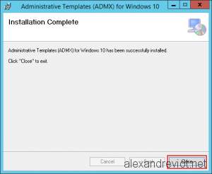 ADMX for Windows 10