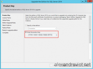 SQL Server Product Key