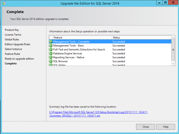 SQL Server 2014 - How to change the Product Key - Alexandre VIOT