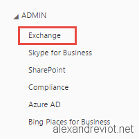 Exchange Control Panel